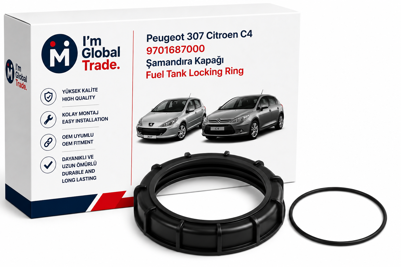 Peugeot  Citroën Şamandıra Kapağı ve Contası 9633283880