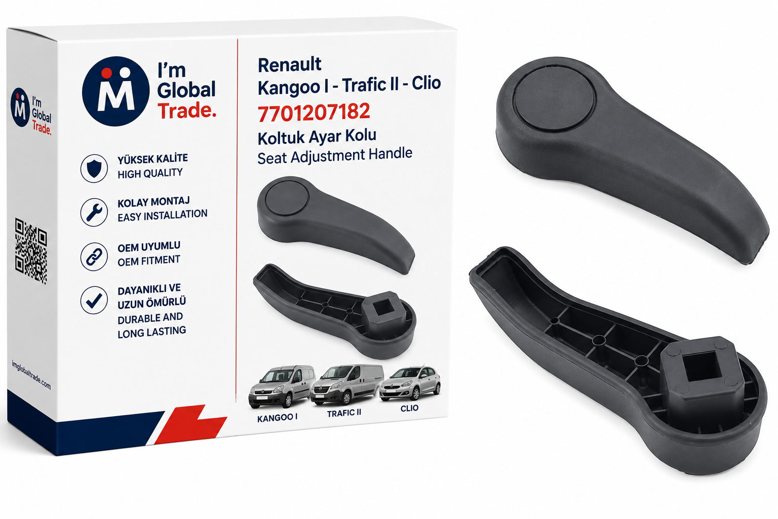 Renault Clio Hatchback Koltuk Ayar Kolu 7701470827